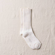 Organic Cotton Pile Crew Socks