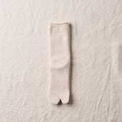 Organic Cotton Yak Pile Tabi Socks