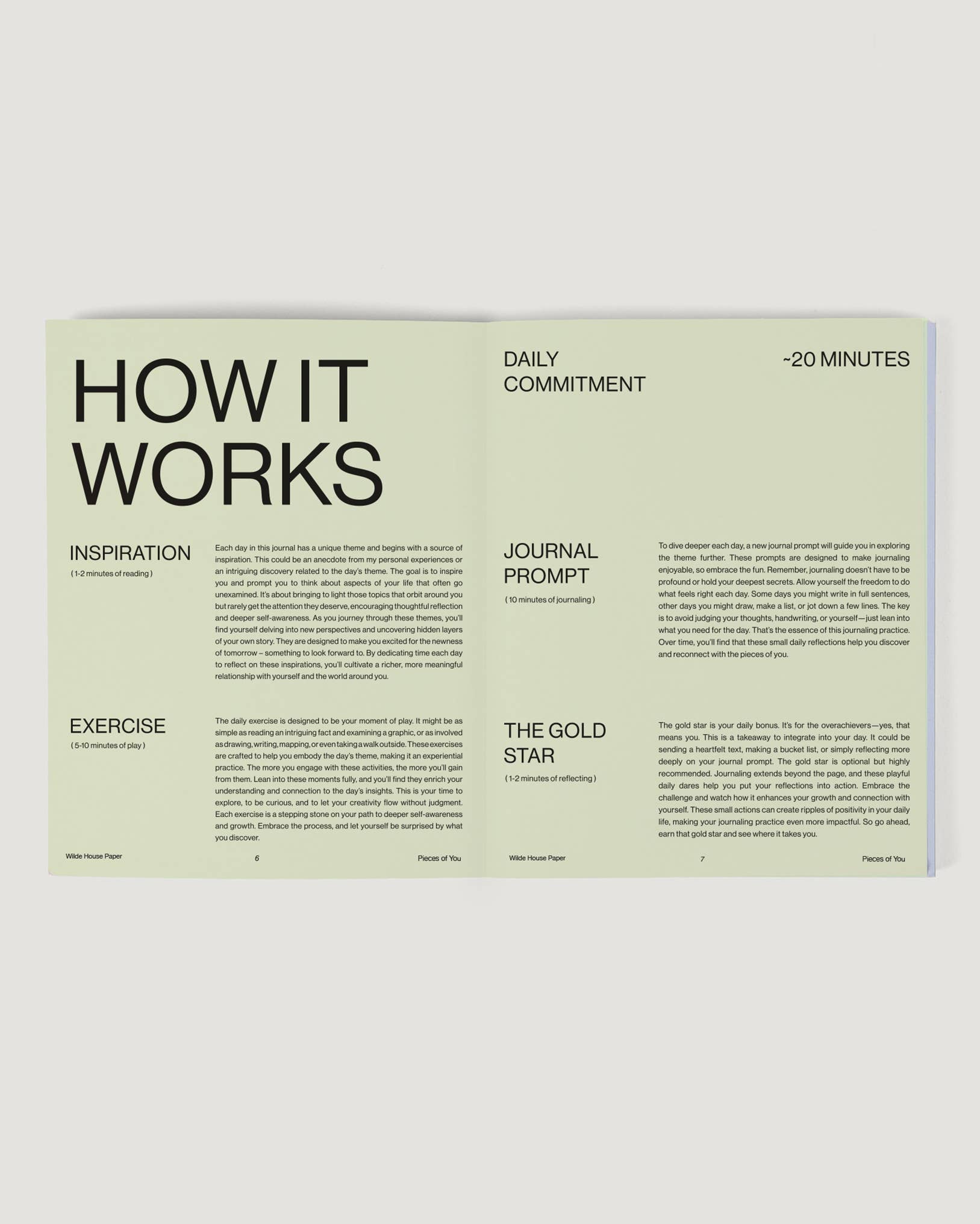 Pieces of You Journal