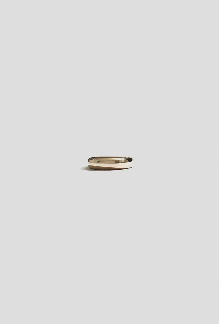 Mini Domed Ring Silver