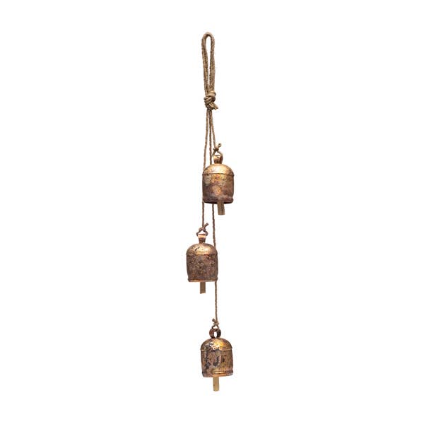 Rustic Wind Chime Cascading Bells