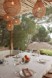 French Raw Linen Throw