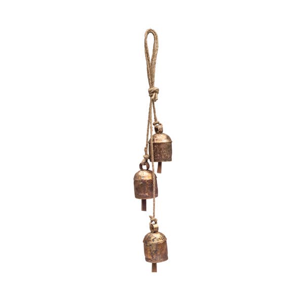 Rustic Wind Chime Cascading Bells