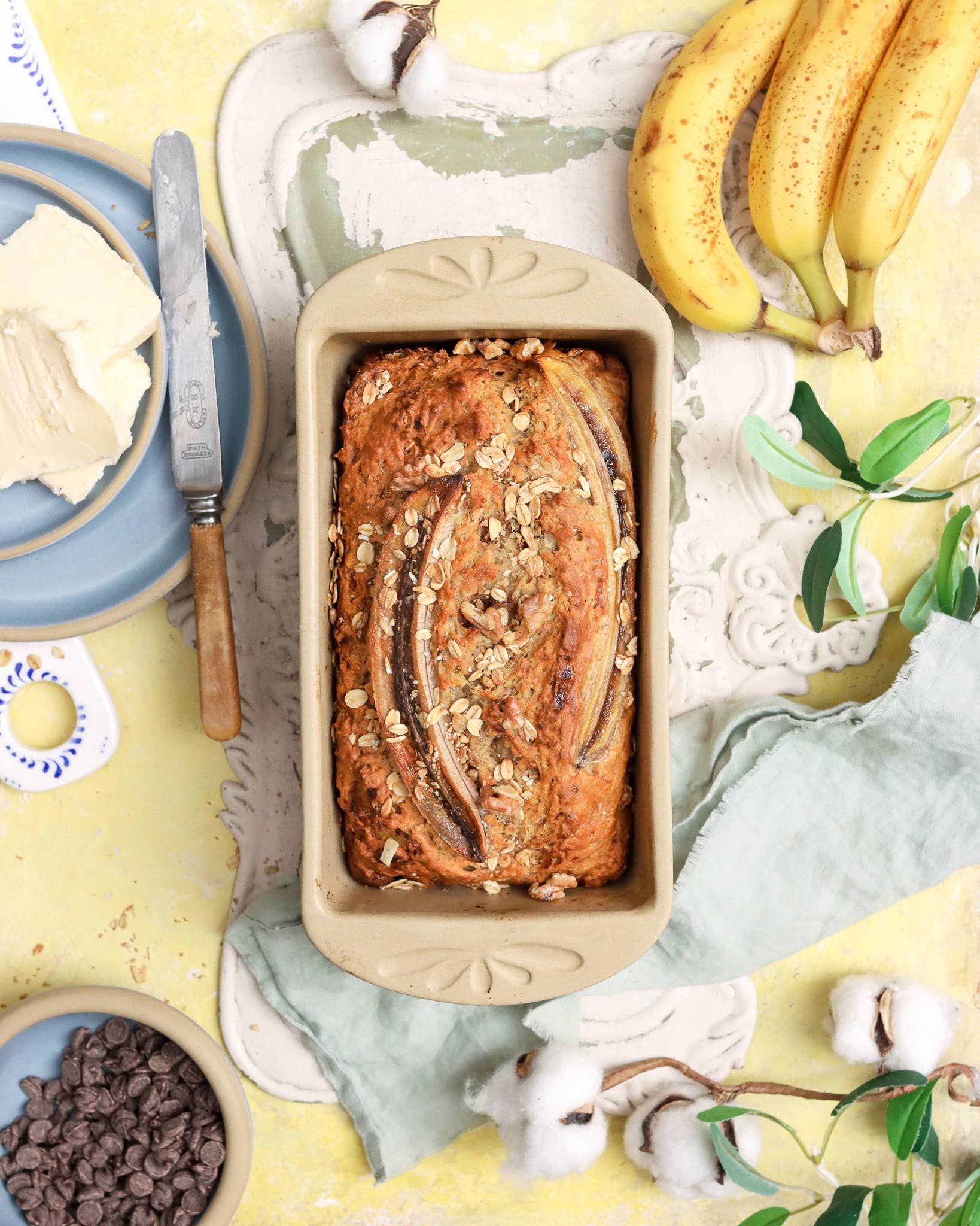 Stoneware Bread Loaf Pan