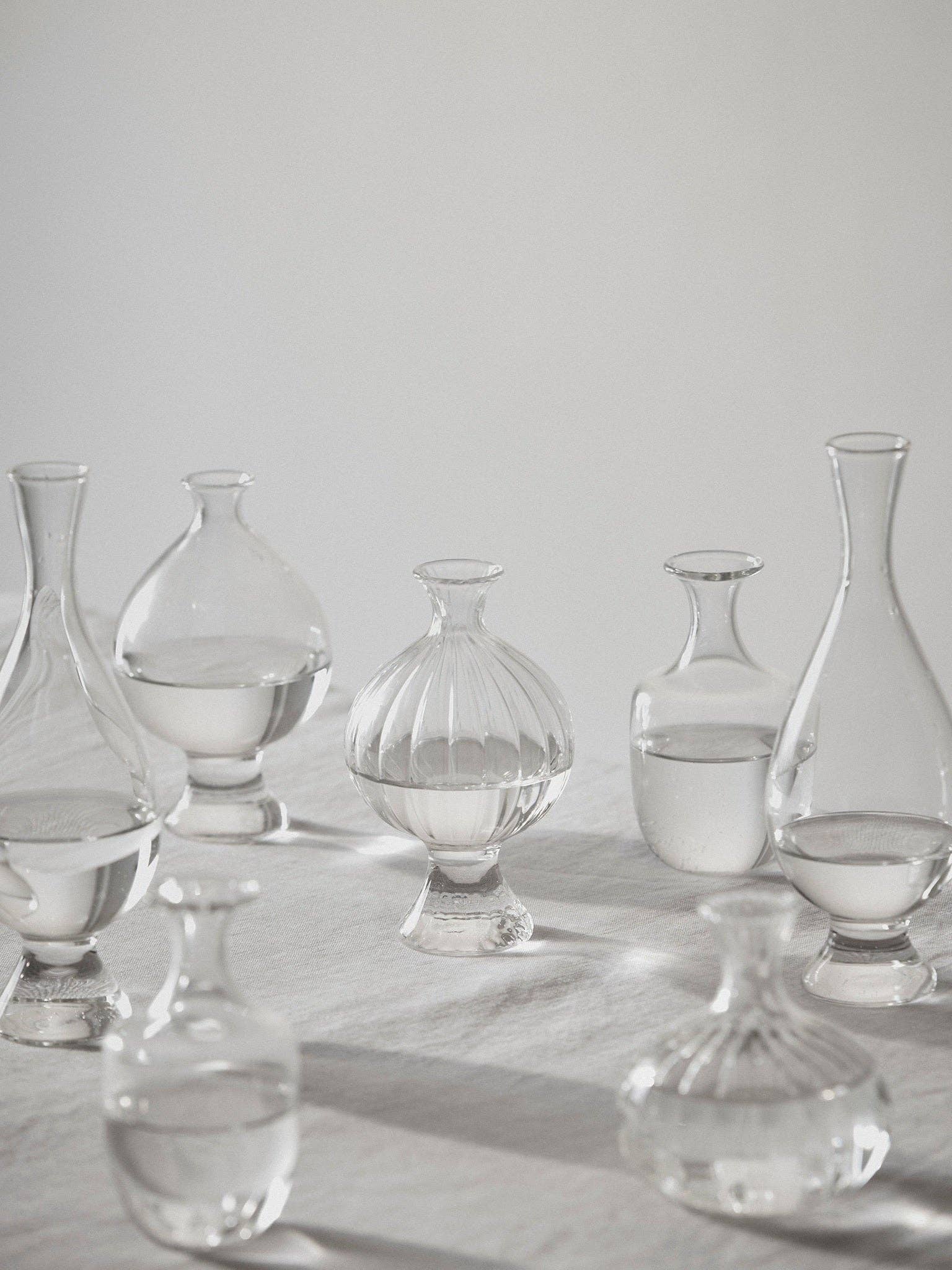 Como Vases Clear