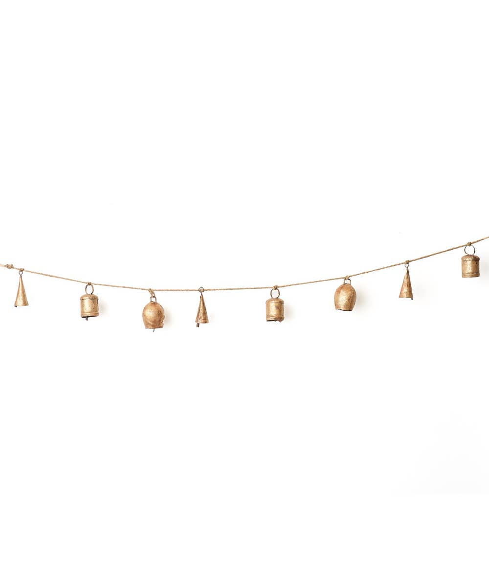 Rustic Bell Hanging Garland