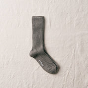Organic Cotton Yak Ribbed Socks