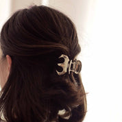 Metal Hair Claw Clip | Silver