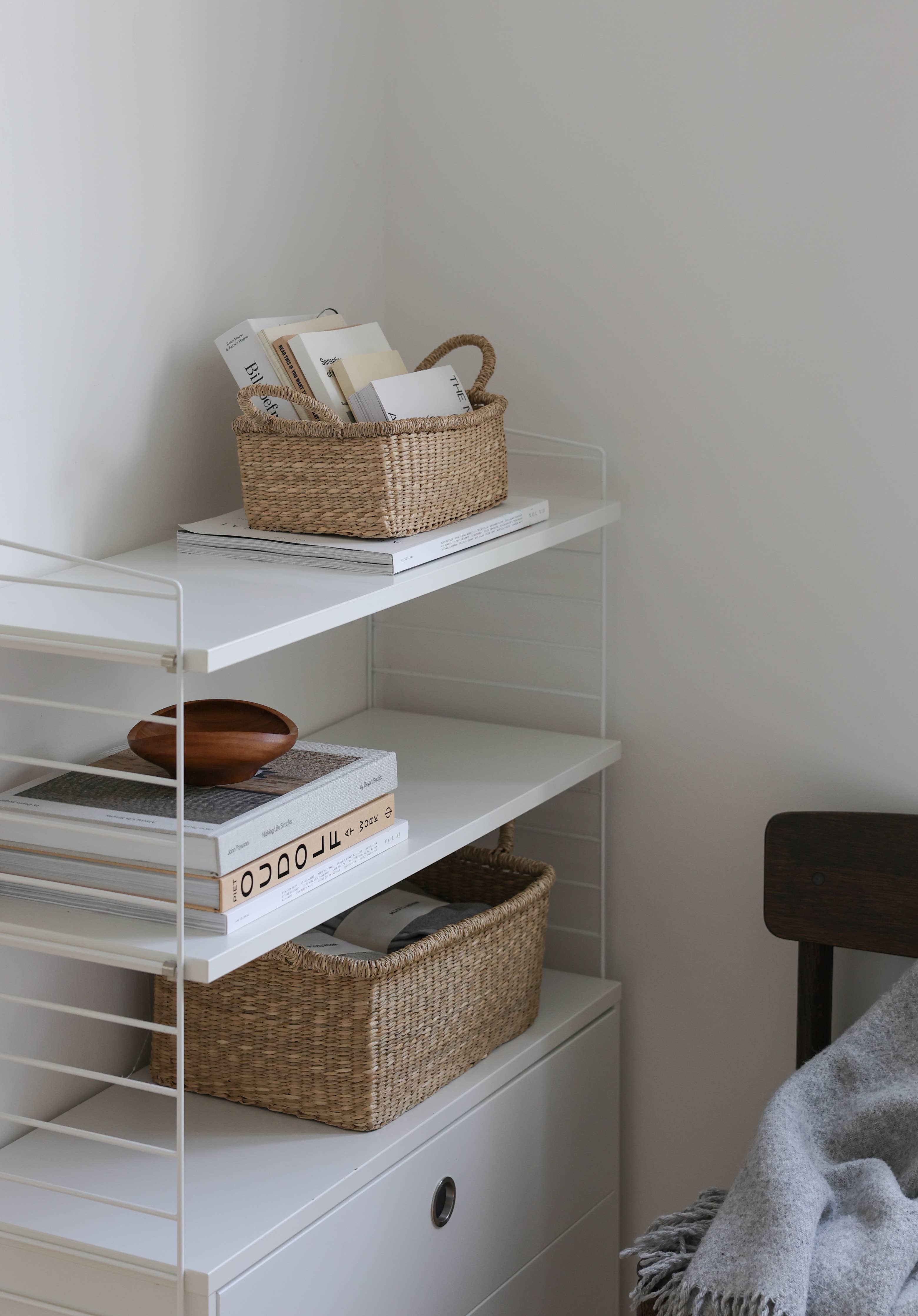Seagrass Basket with Handles – Lima Rectangular Large