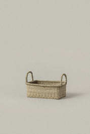 Seagrass Basket with Handles – Lima Rectangular Small