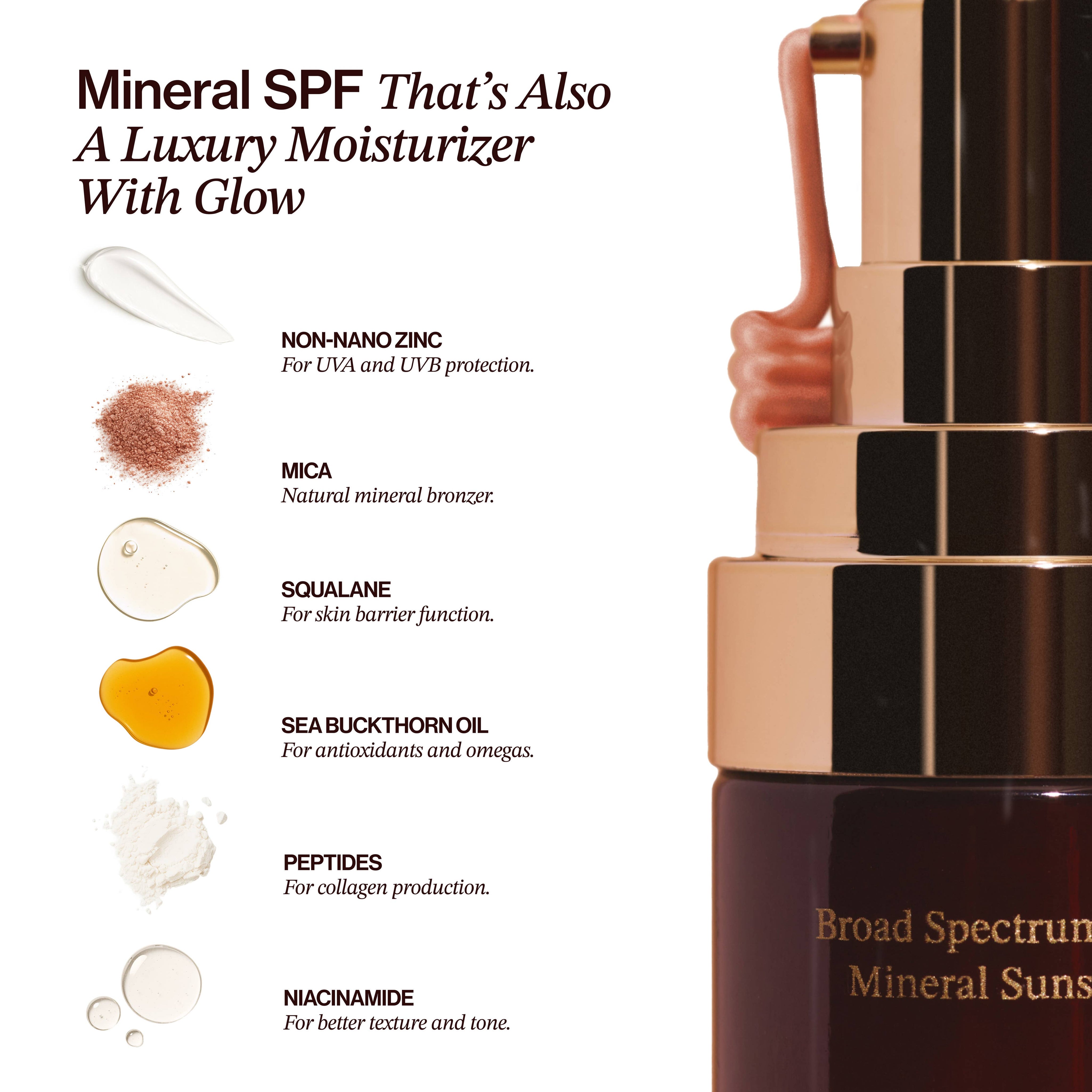 The One Warm Glow Daily Sun Cream SPF30