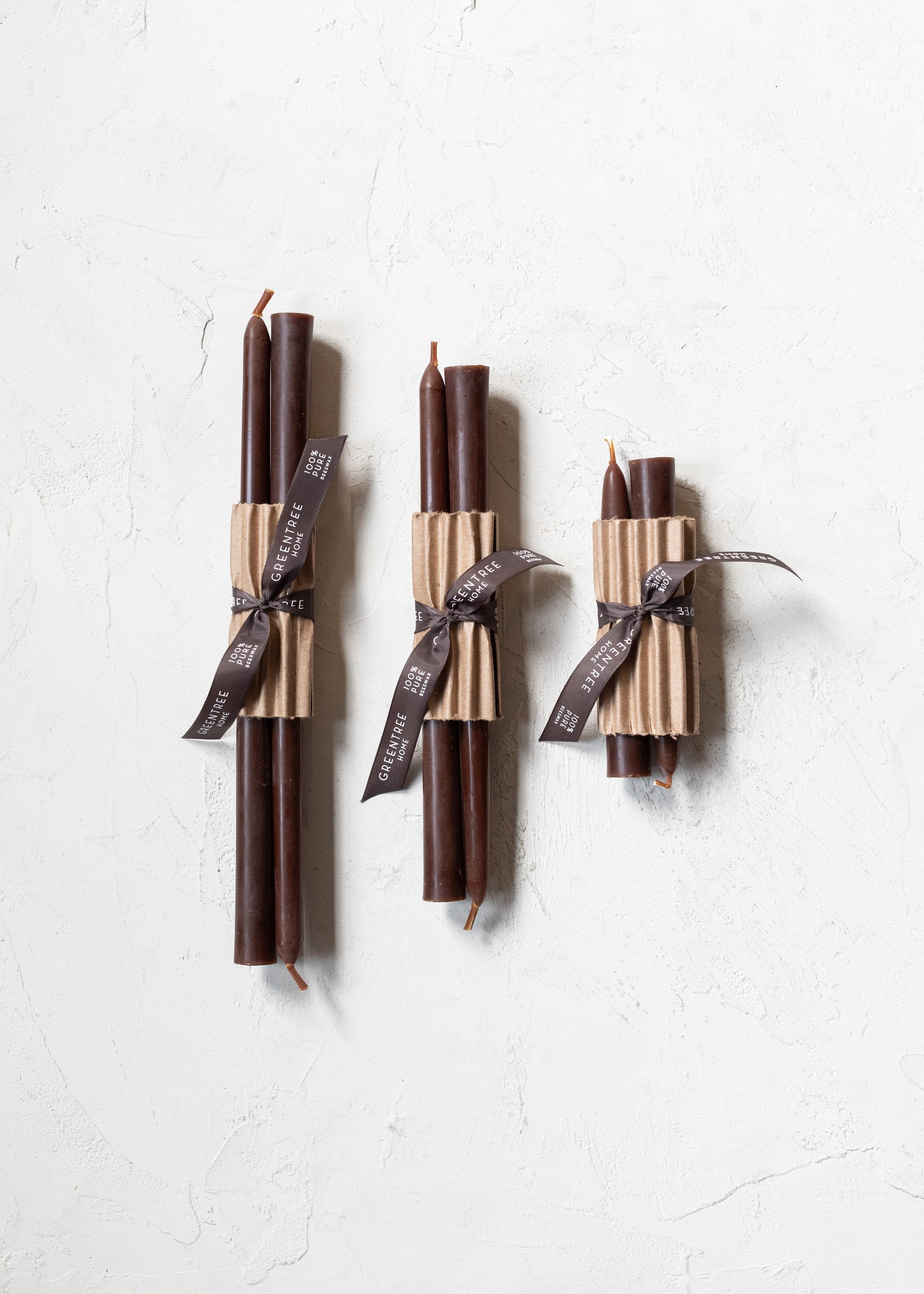 Everyday Beeswax Taper Candles - Multiple Colors