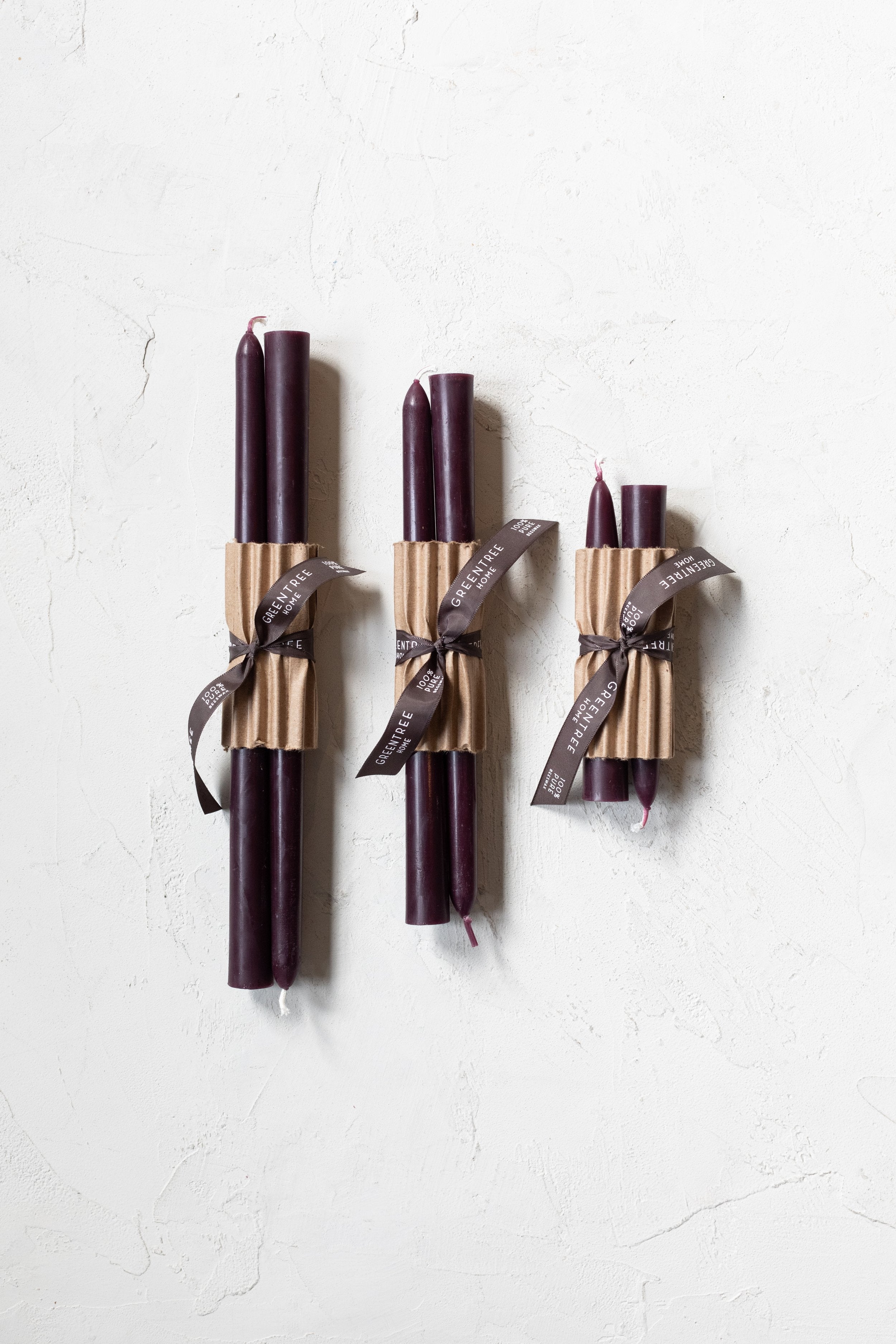Greentree Beeswax Taper Candles - Thumbnail 2