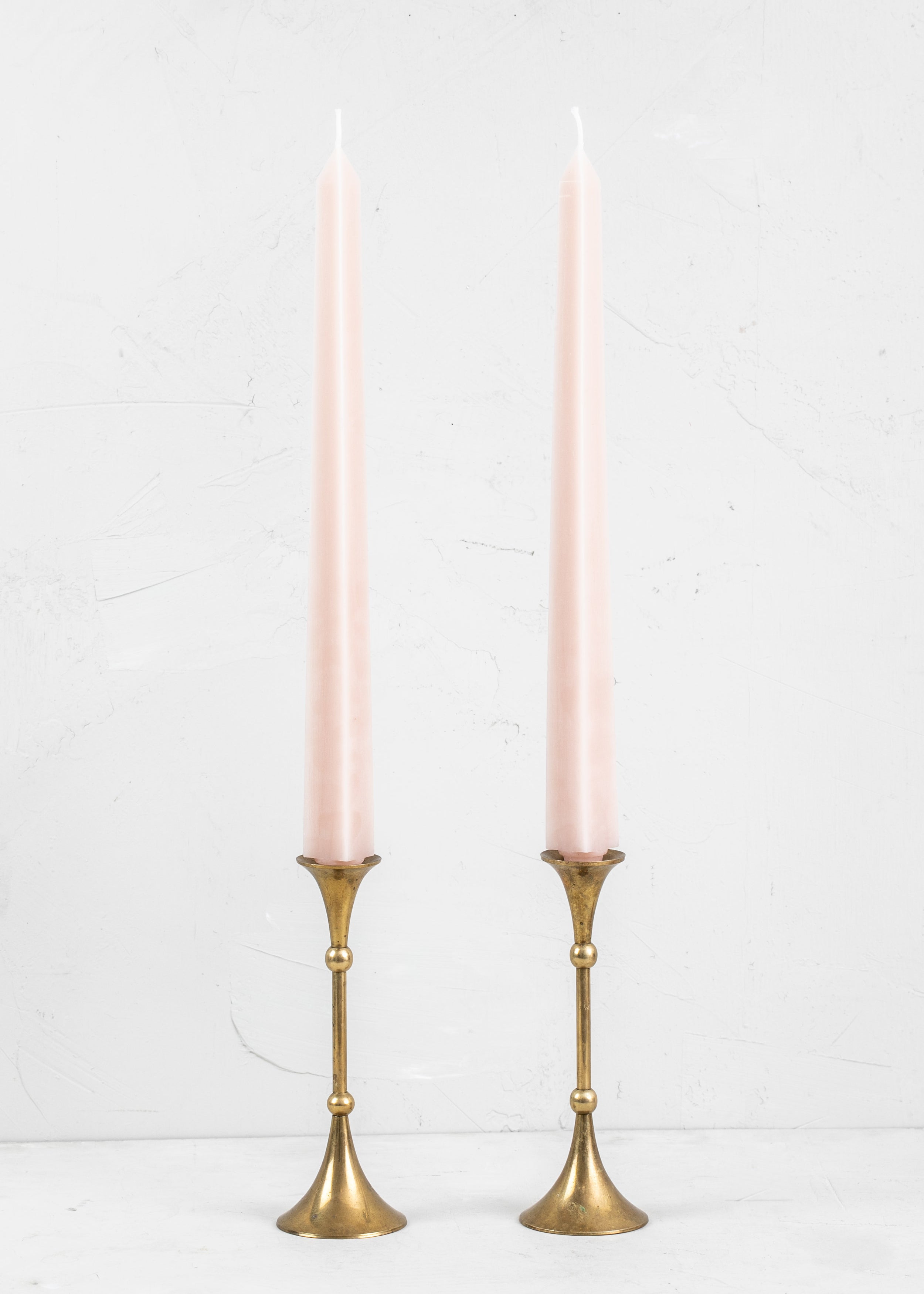 Large Square Beeswax Taper Candles - Multiple Colors