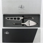 Laguiole Cheese Set "Barthélemy" - Ebony Handle - By Forge de Laguiole