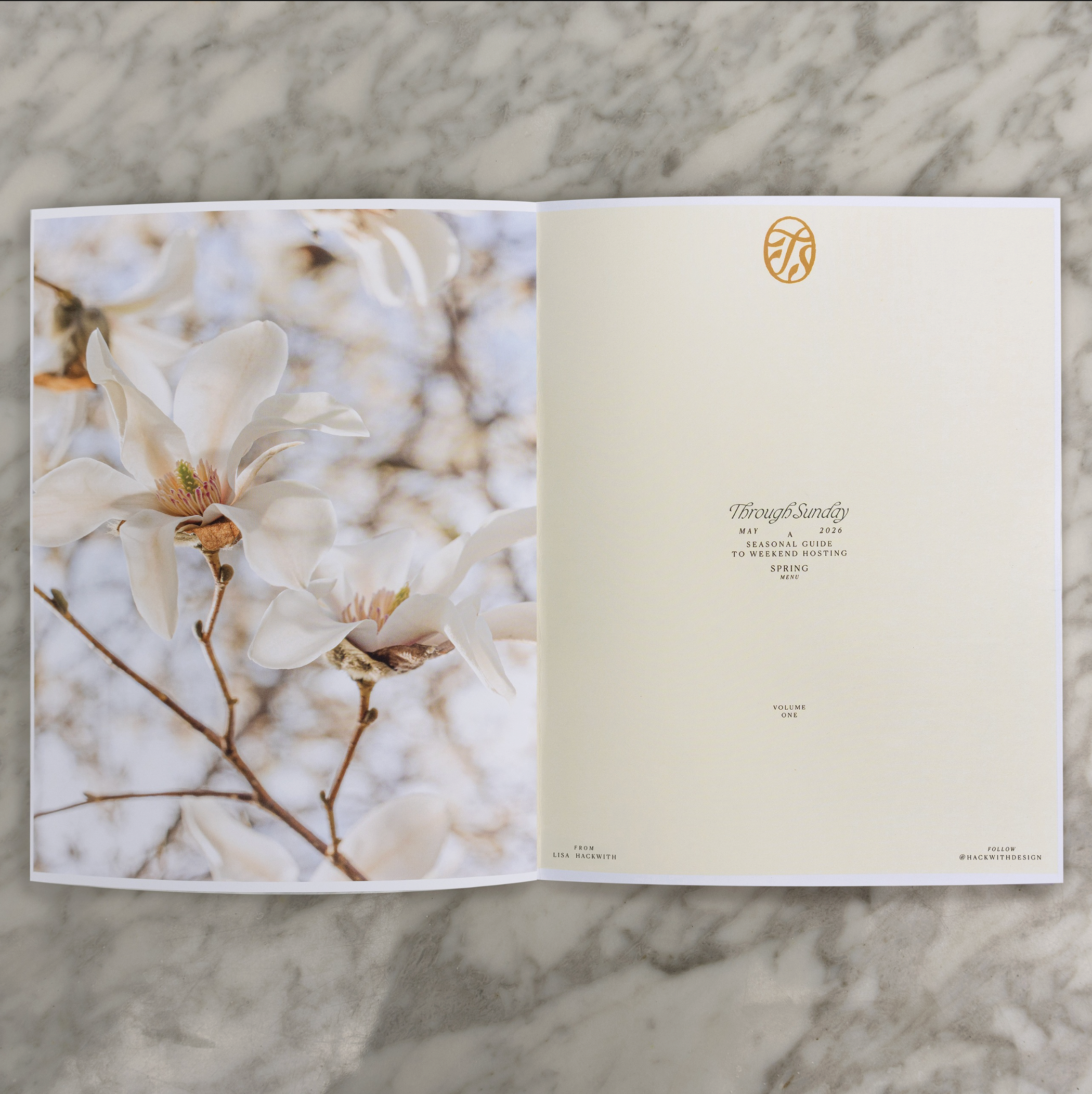 Through Sunday Cookbook Magazine - Volume 1