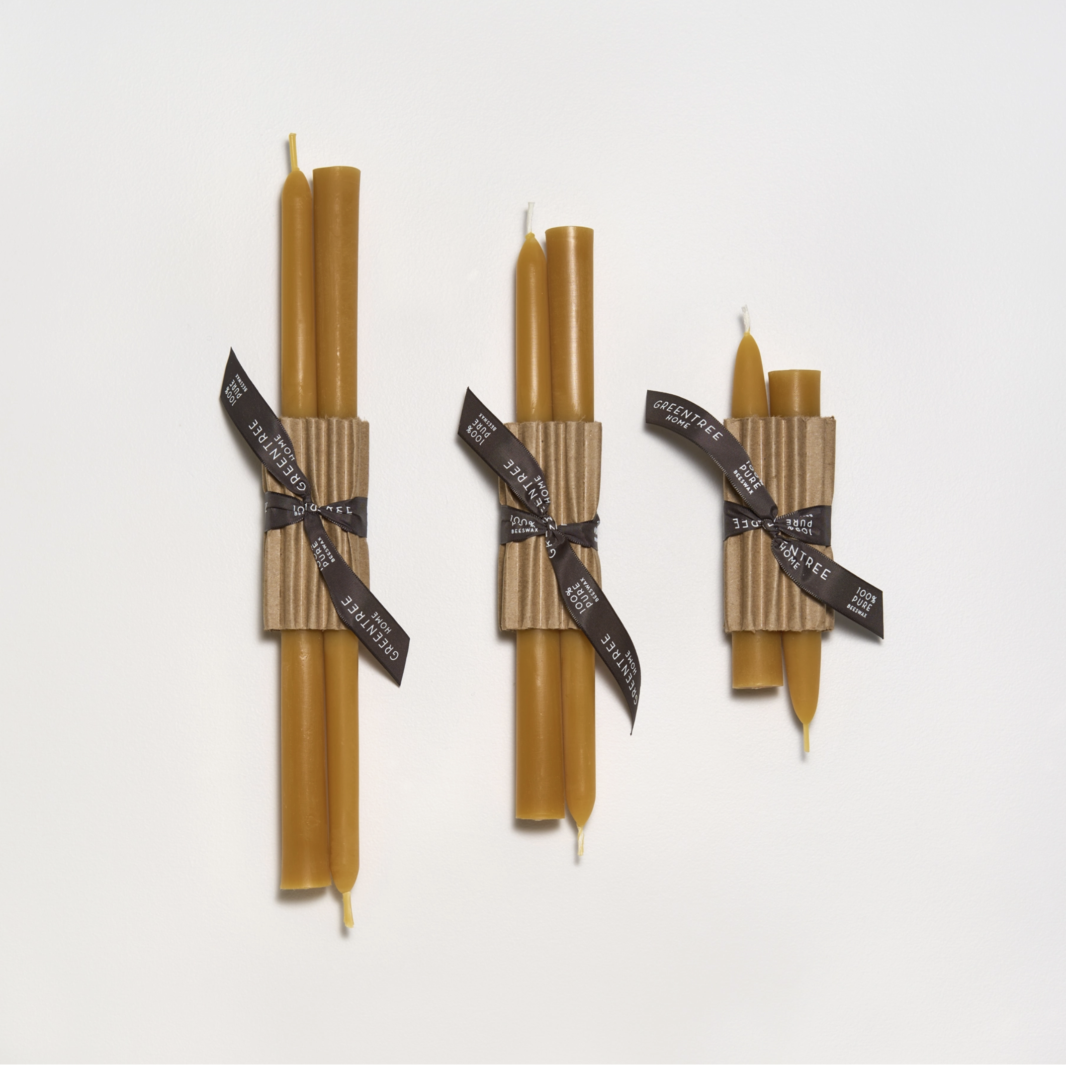 Greentree Beeswax Taper Candles - Thumbnail 5