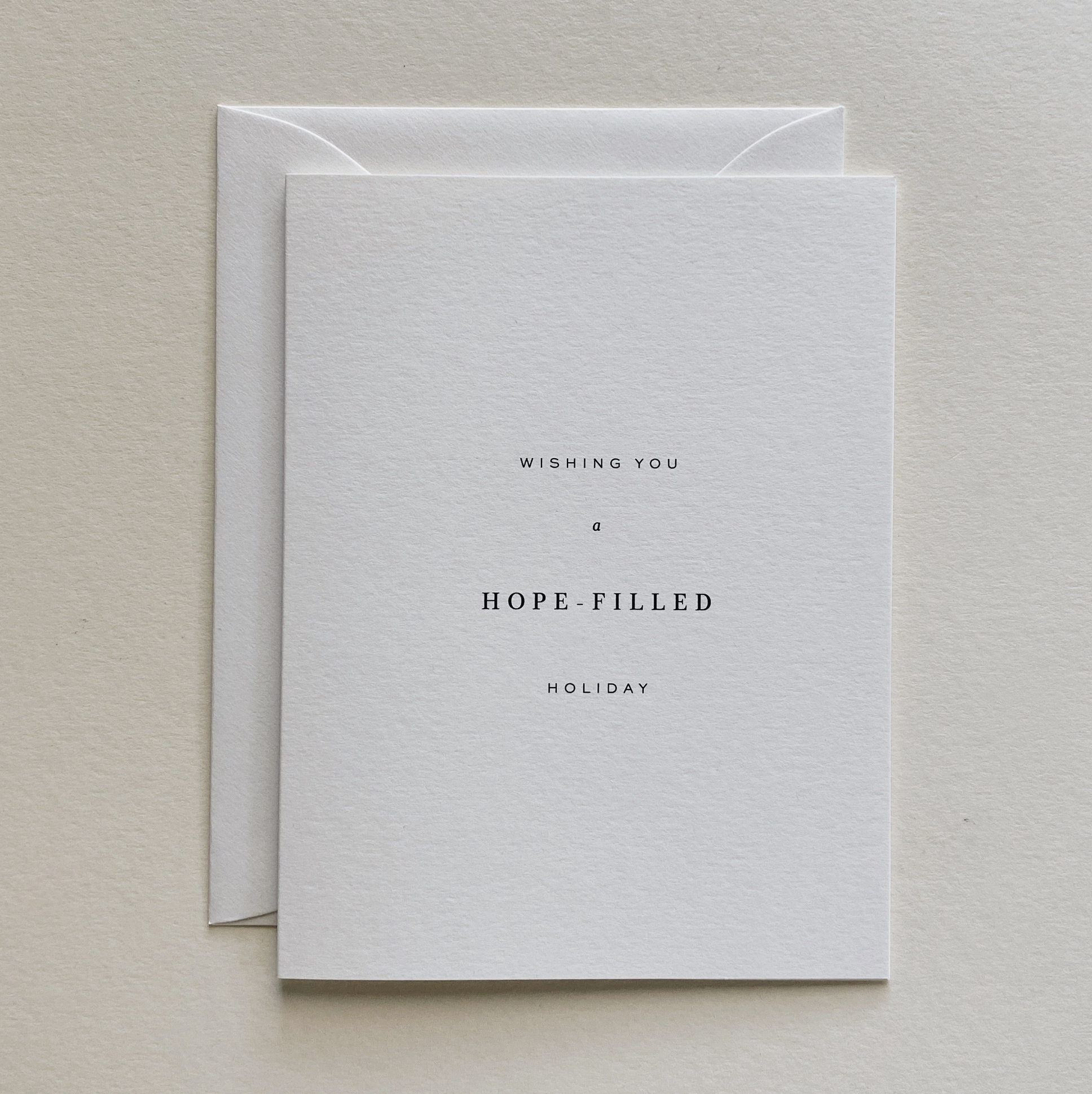 Hope Filled Holiday No. 1 Card