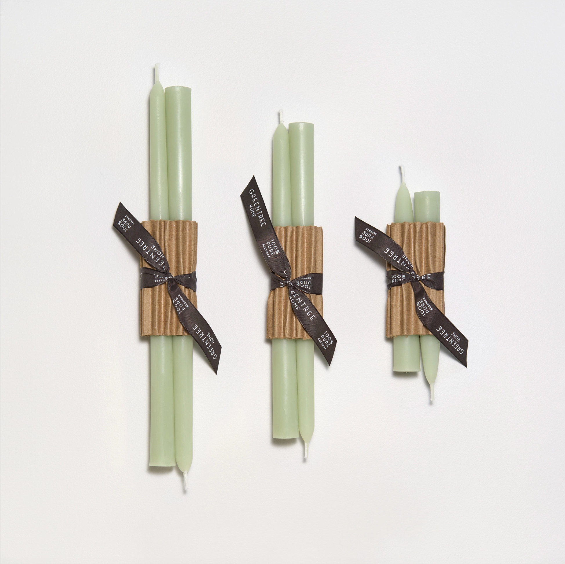 Everyday Beeswax Taper Candles - Multiple Colors