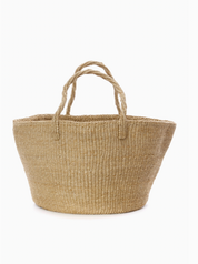 Sisal Market Bag - Soft Beige