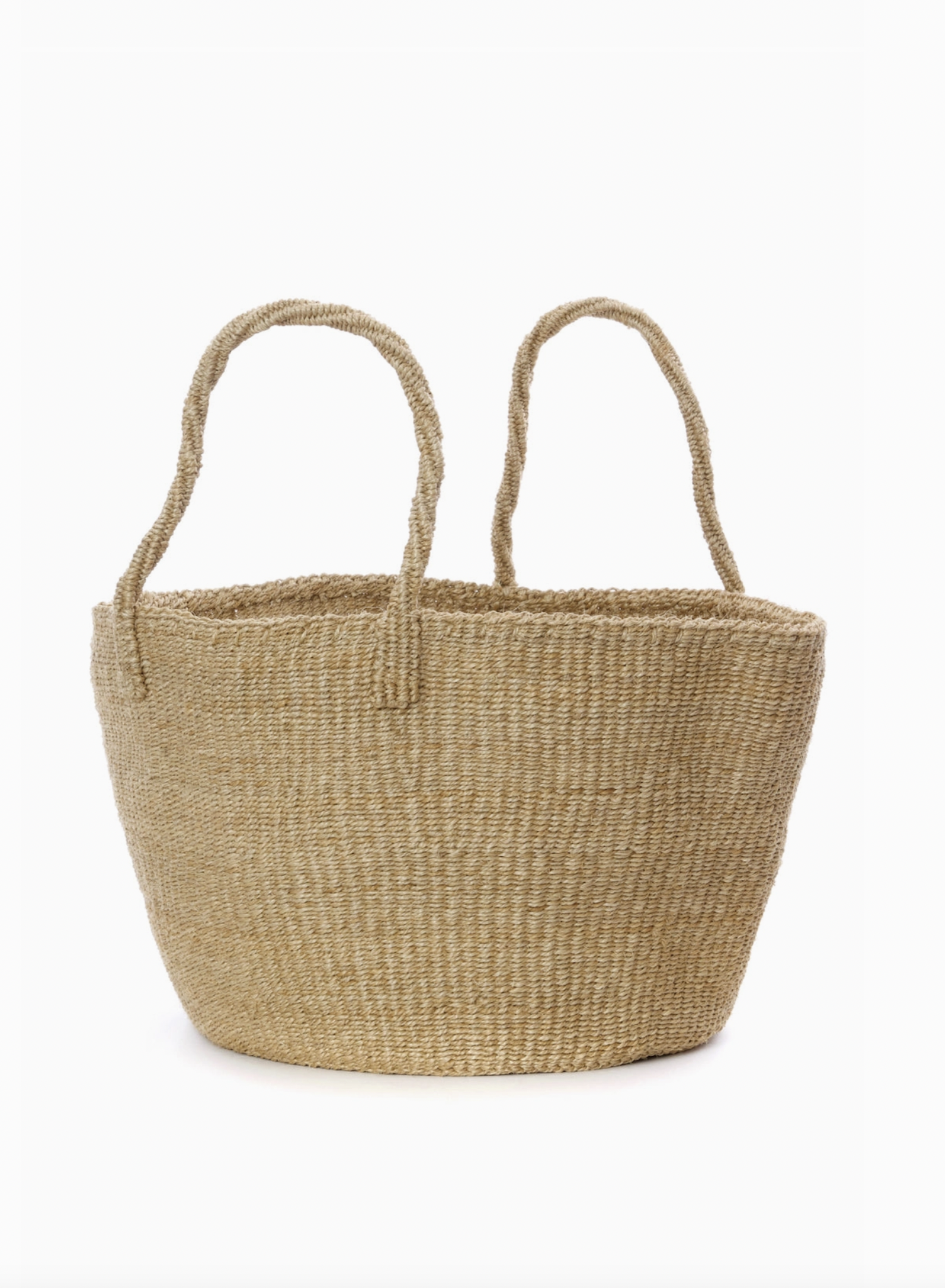 Sisal Market Bag - Soft Beige