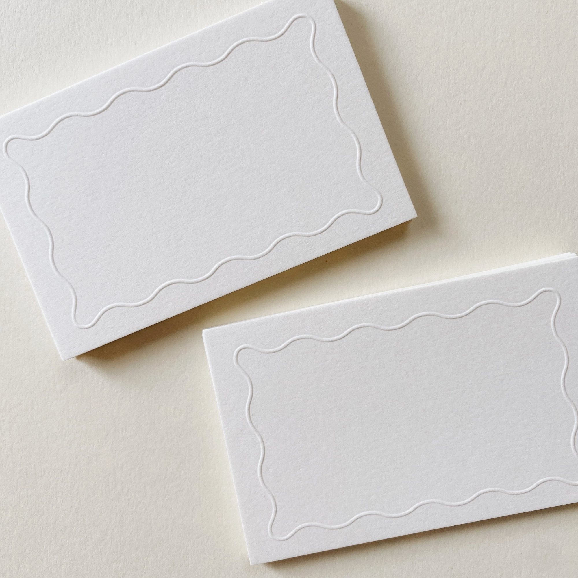 Squiggle Place Cards No. 01
