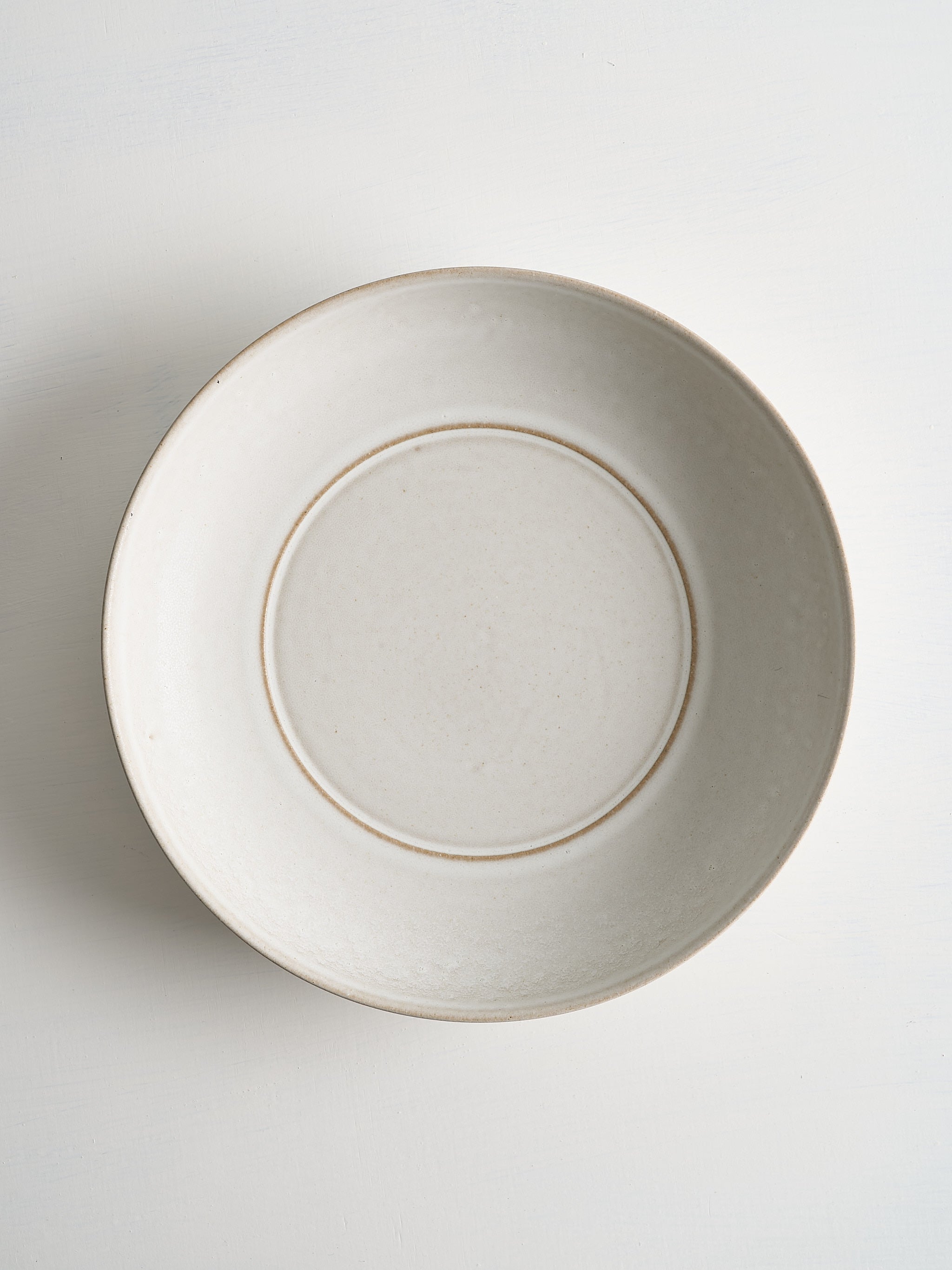 Pillar Stoneware Low Serving Bowl