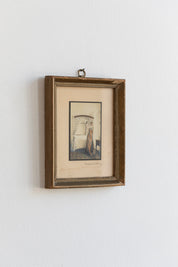Antique Wallace Nutting Hand-colored Photograph