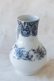 Antique Utica Transfer Pitcher