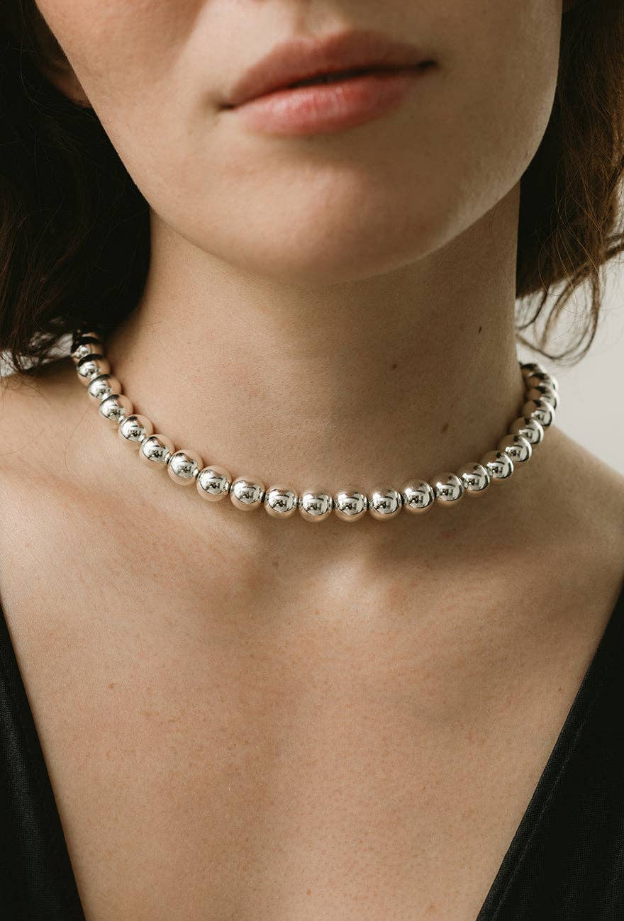 Silver Senna Necklace