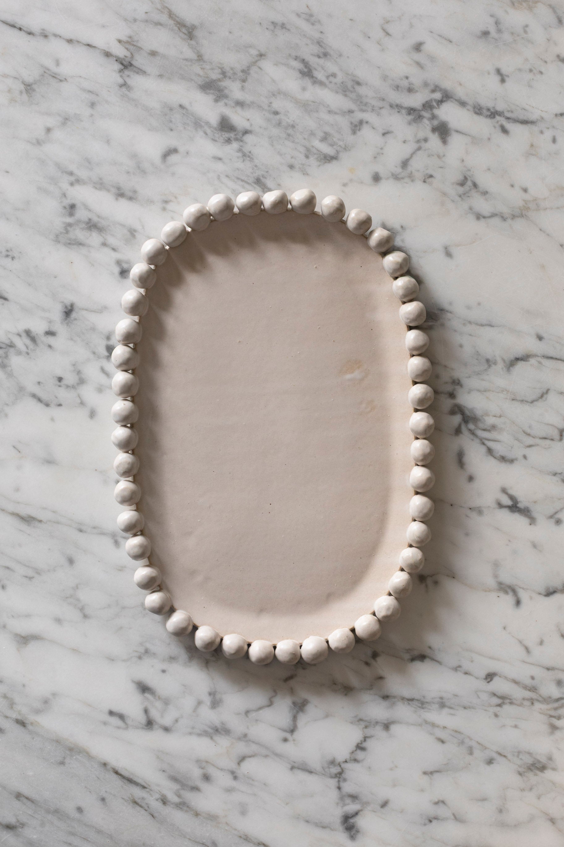 Beaded Serving Platter