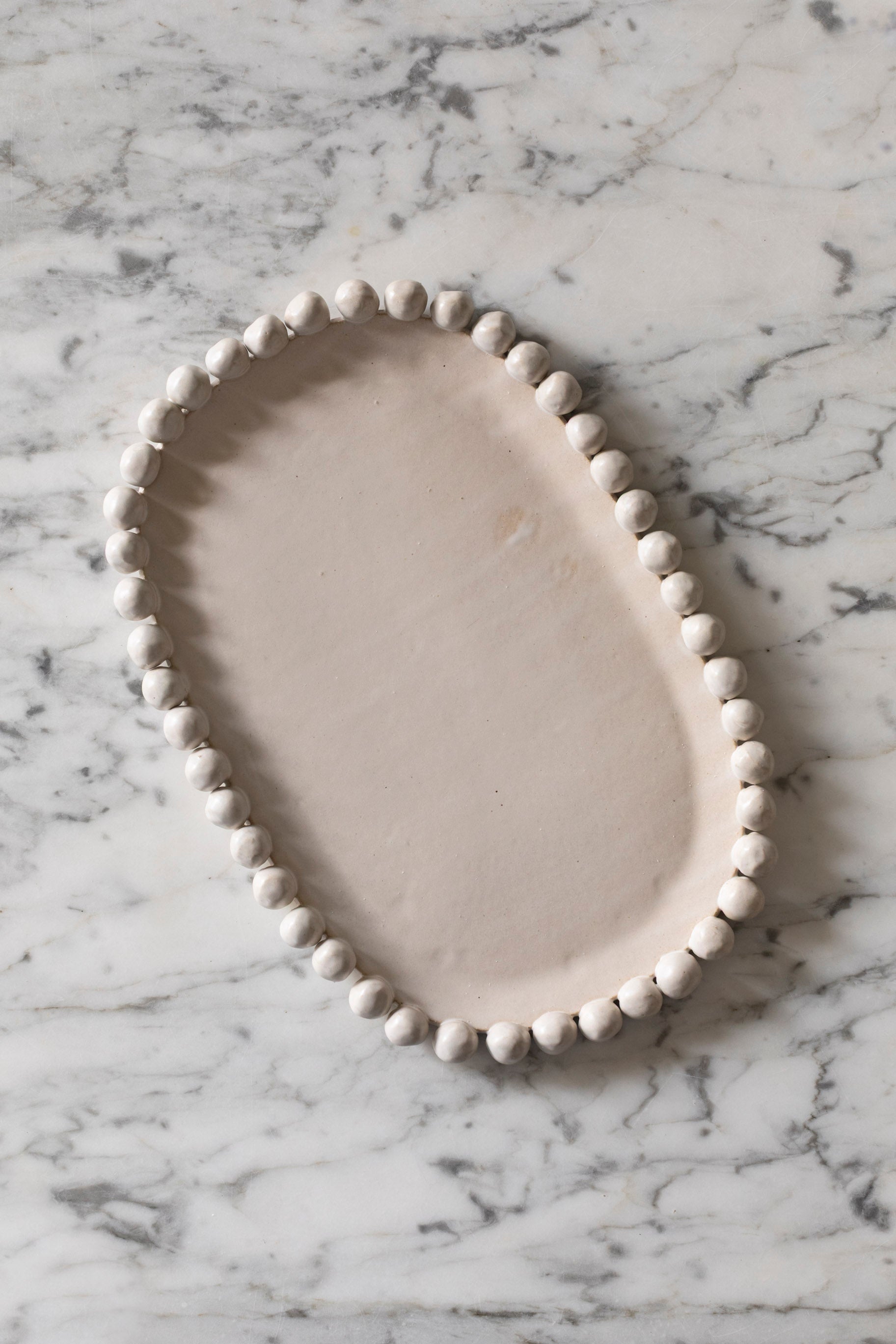 Beaded Serving Platter