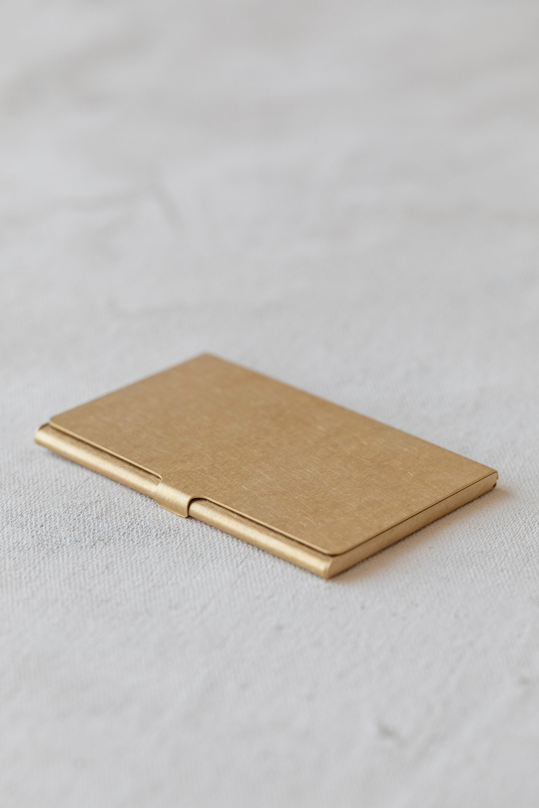 Brass Card Case