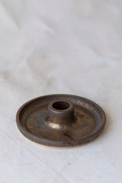 Bronze Small Candle Holder Dish