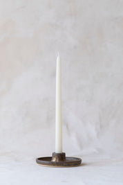 Bronze Small Candle Holder Dish