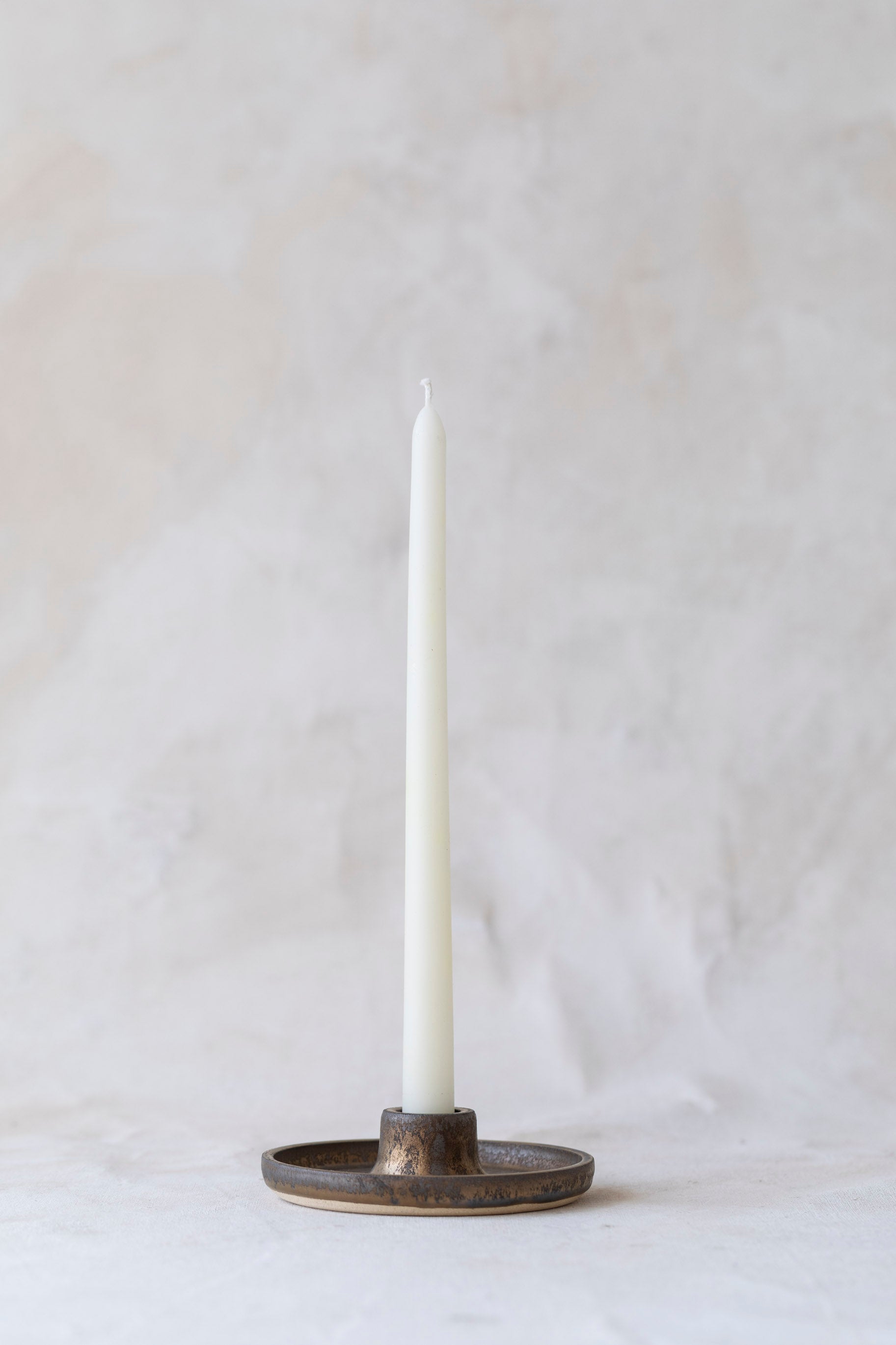 Bronze Small Candle Holder Dish
