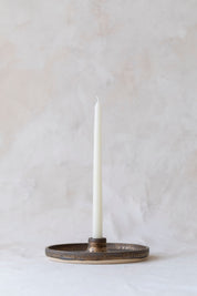 Bronze Wide Candle Holder Dish