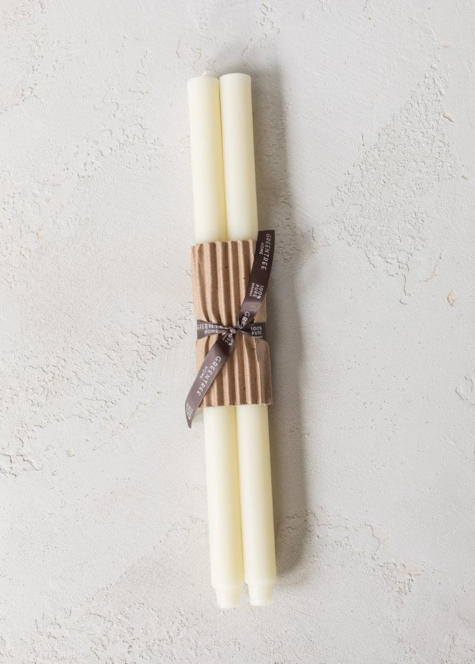 Beeswax Church Tapers 18"