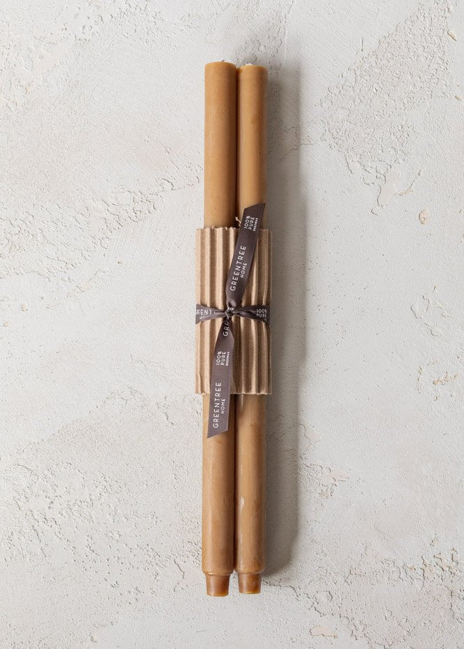 Beeswax Church Tapers 18"