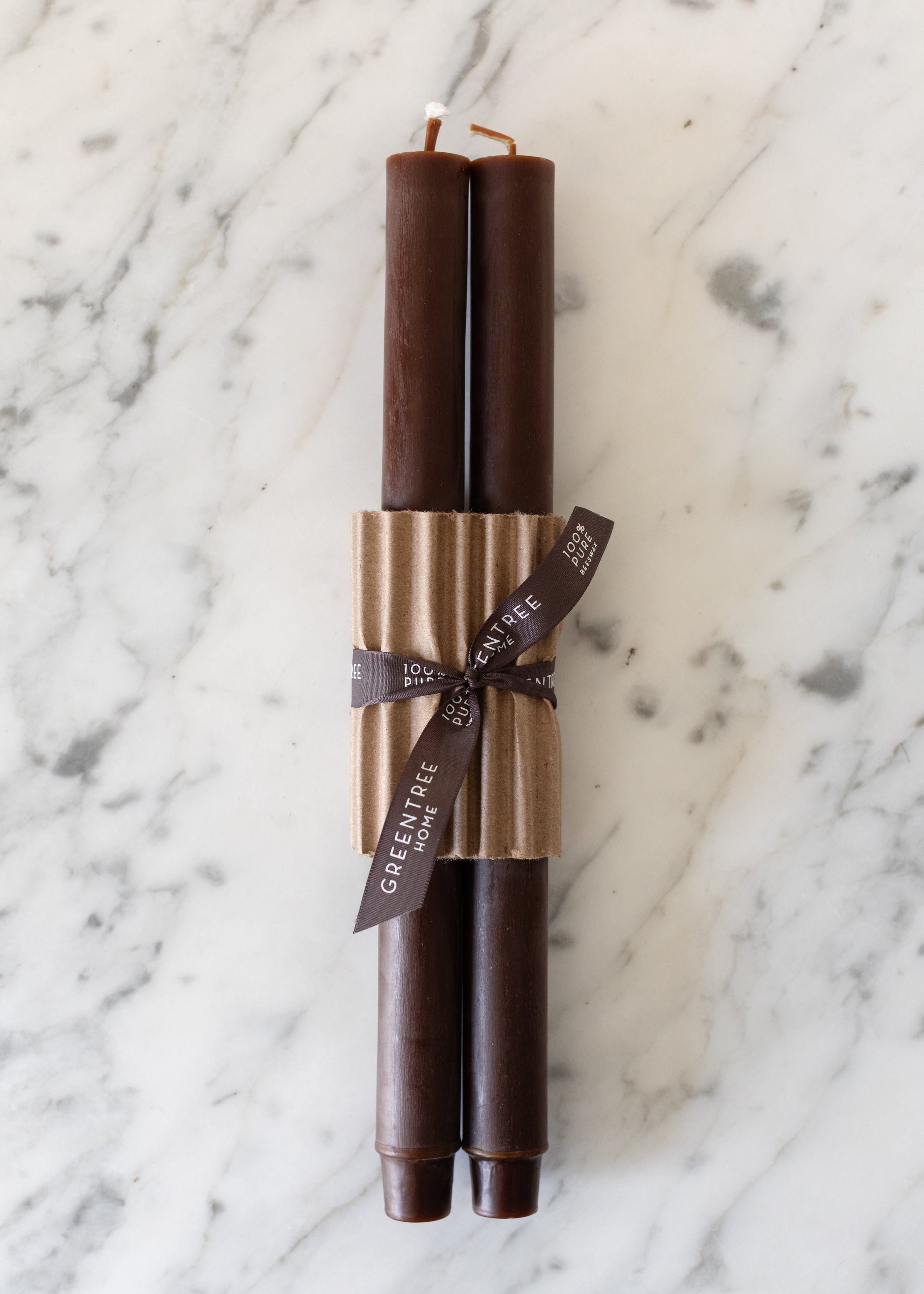 Beeswax Church Tapers 12"