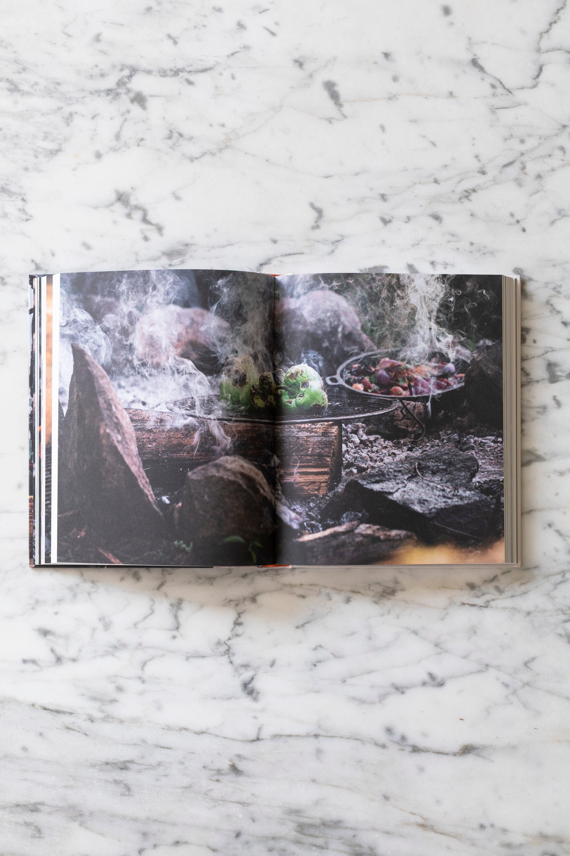 Cooking Greens On Fire