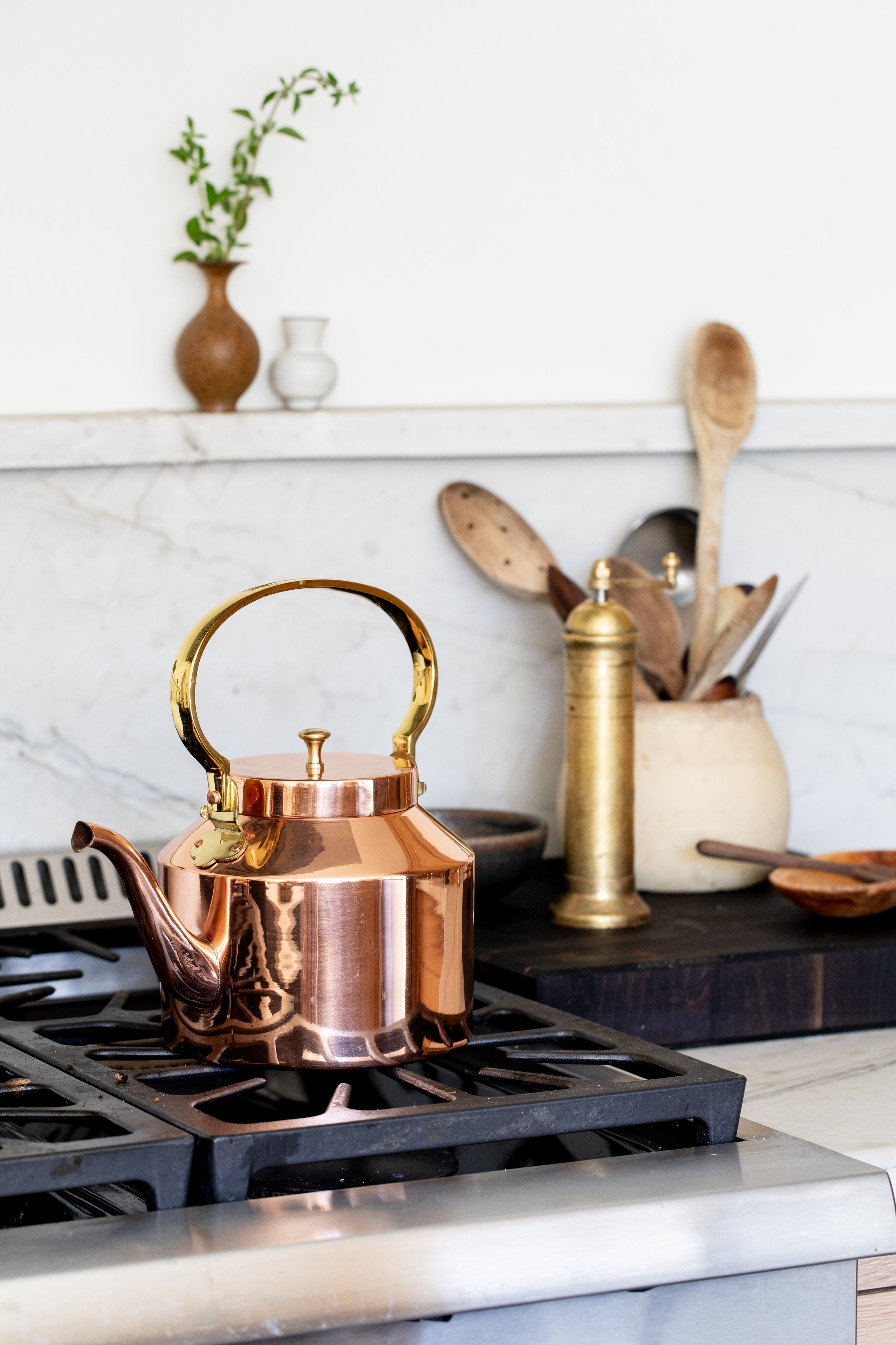 English Copper Tea Kettle Handcrafted Kettle – Hoppe Shoppe