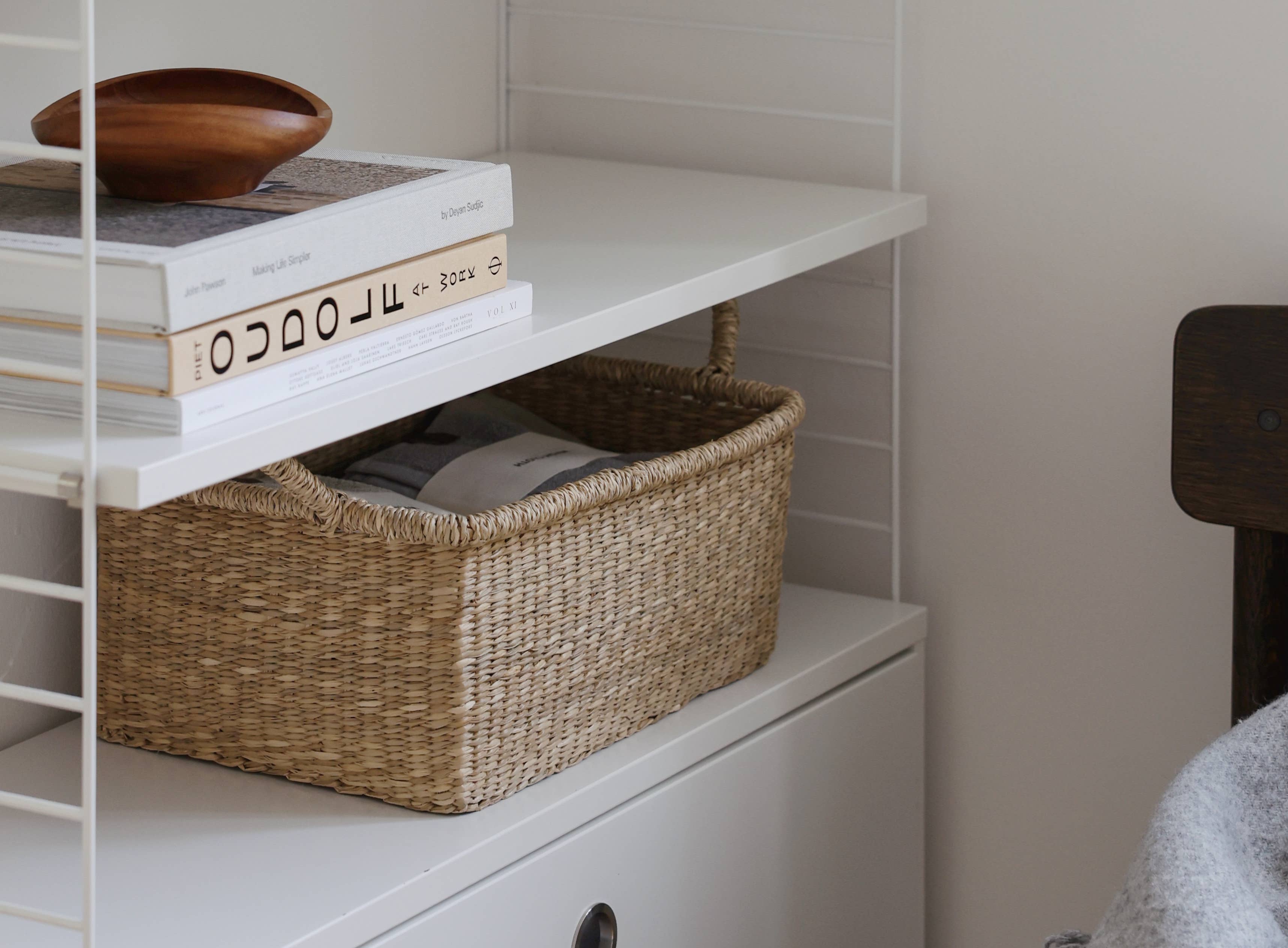 Seagrass Basket with Handles – Lima Rectangular Large