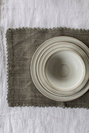 Crochet Edge Hemp Placemats