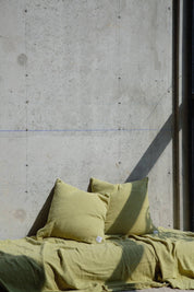 French Raw Linen Throw