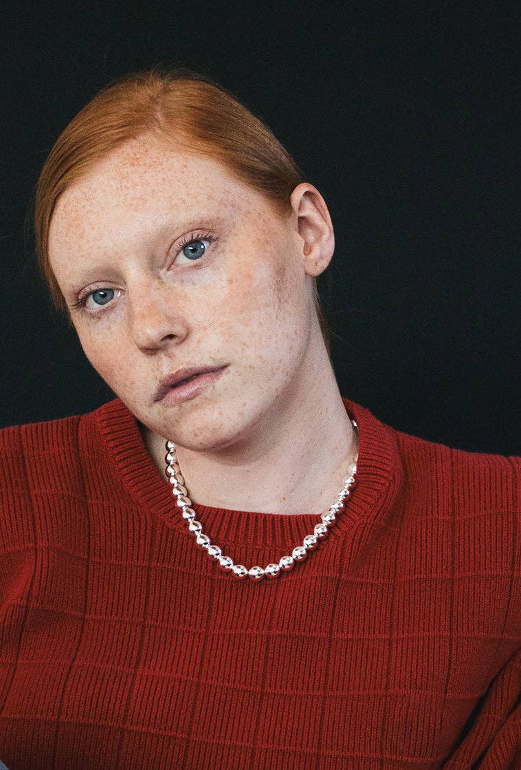 Silver Senna Necklace