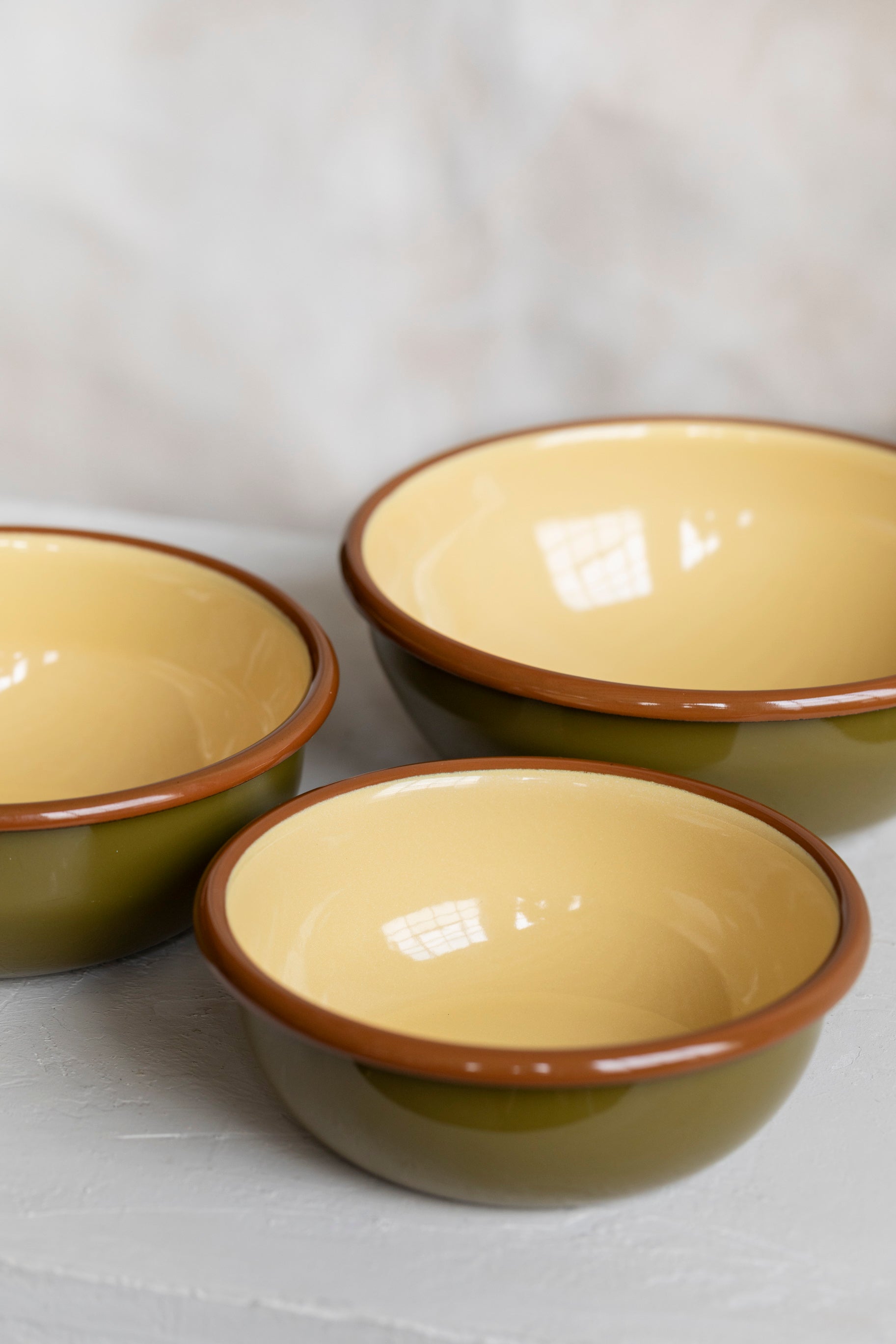 Enamel Nesting Bowl Set