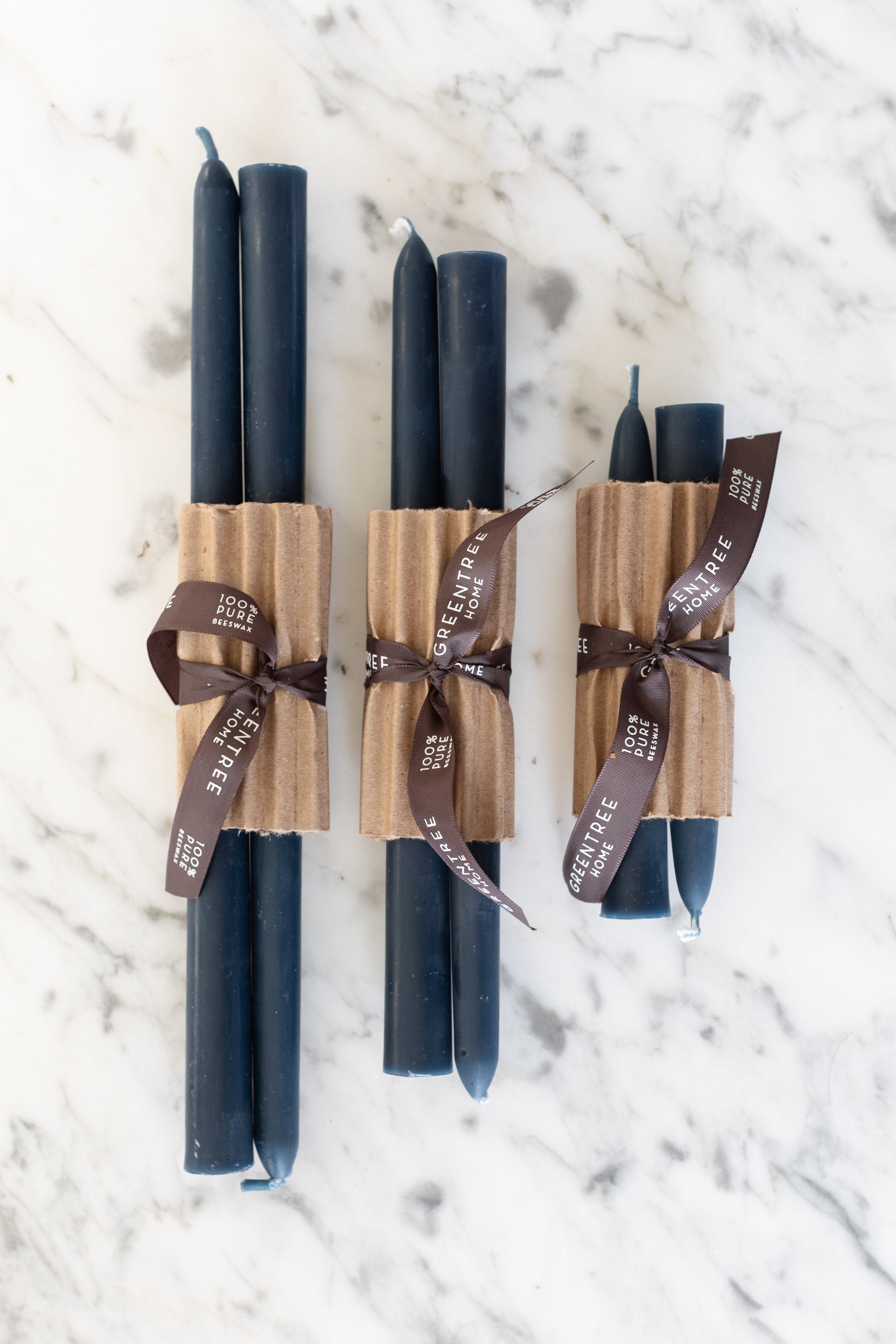 Greentree Beeswax Taper Candles