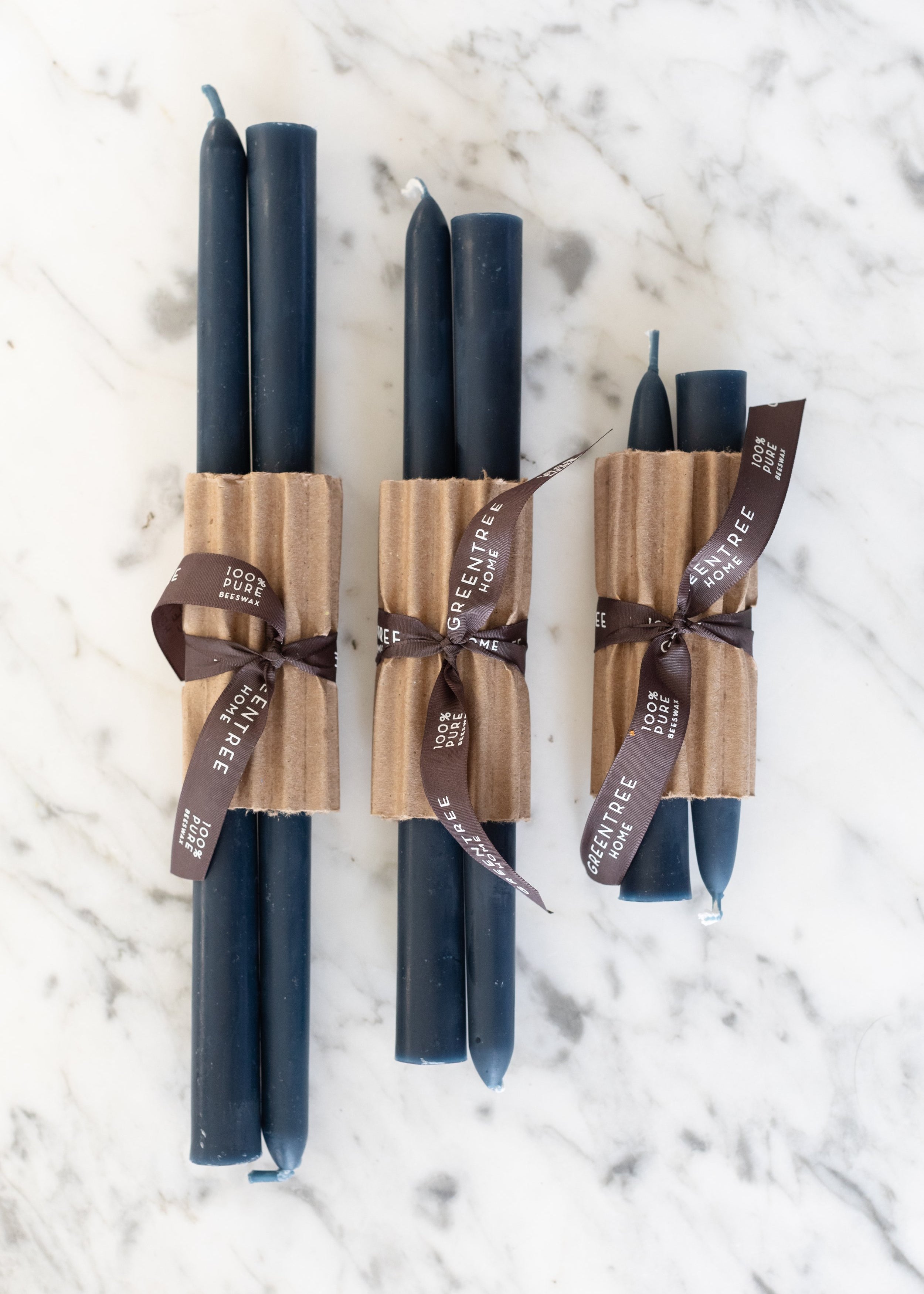 Everyday Beeswax Taper Candles - Multiple Colors