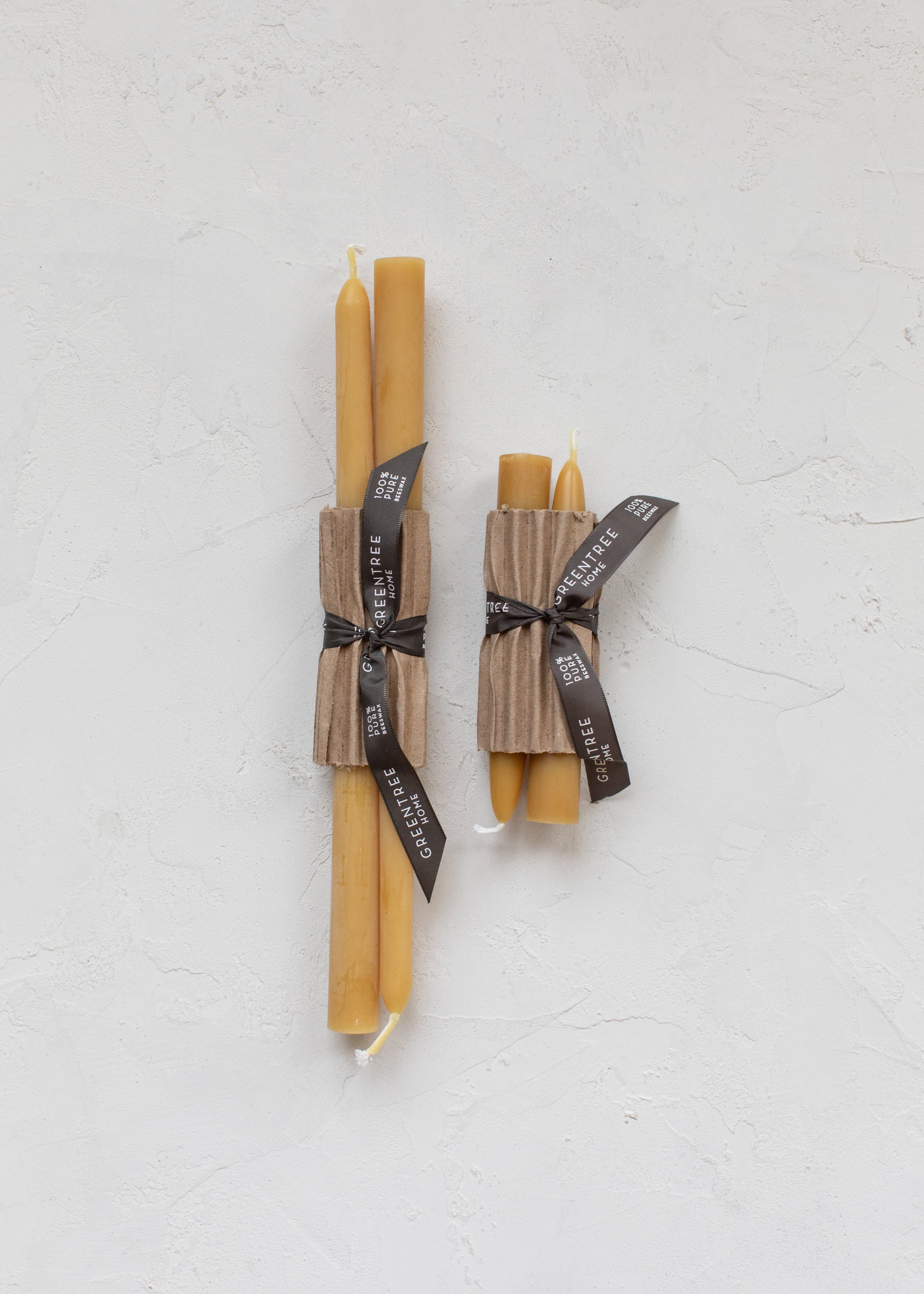 Everyday Beeswax Taper Candles - Multiple Colors